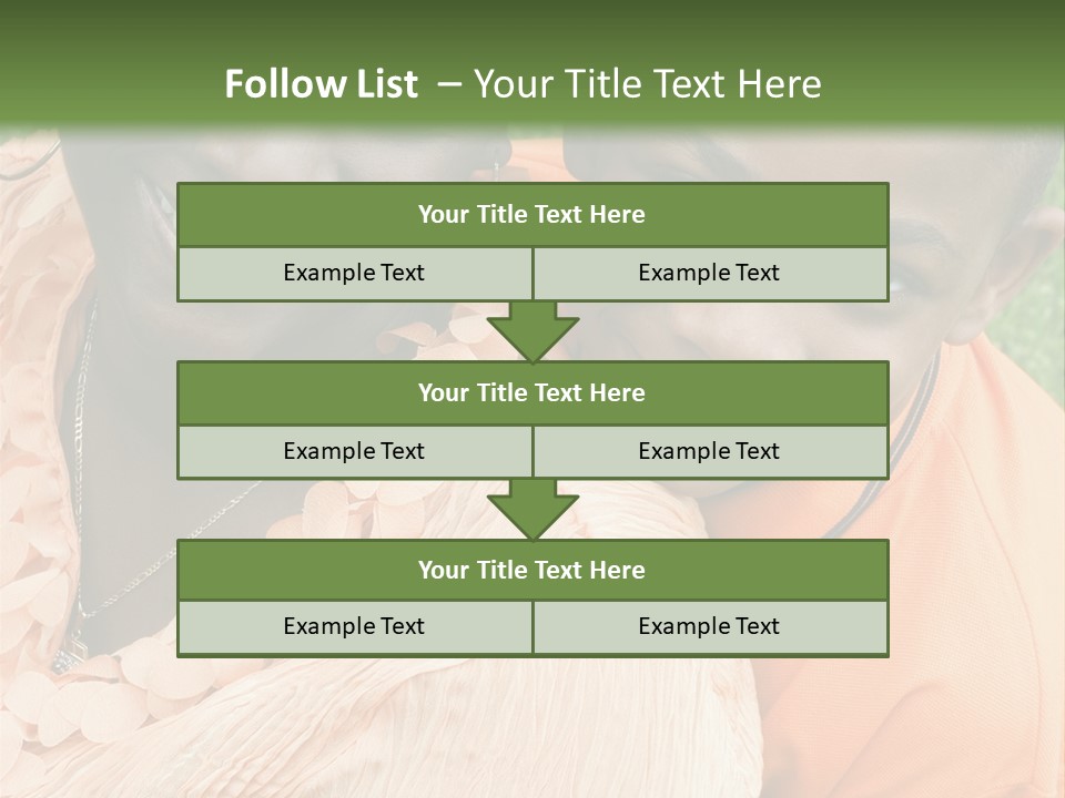 Mother And Son PowerPoint Template