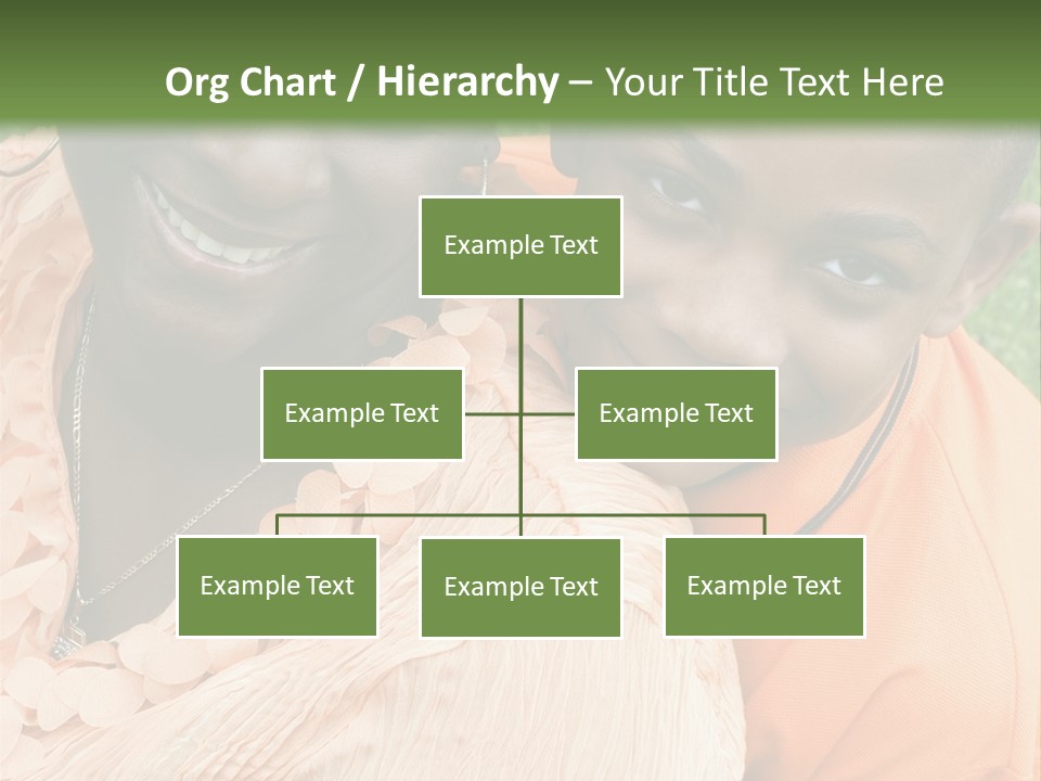 Mother And Son PowerPoint Template