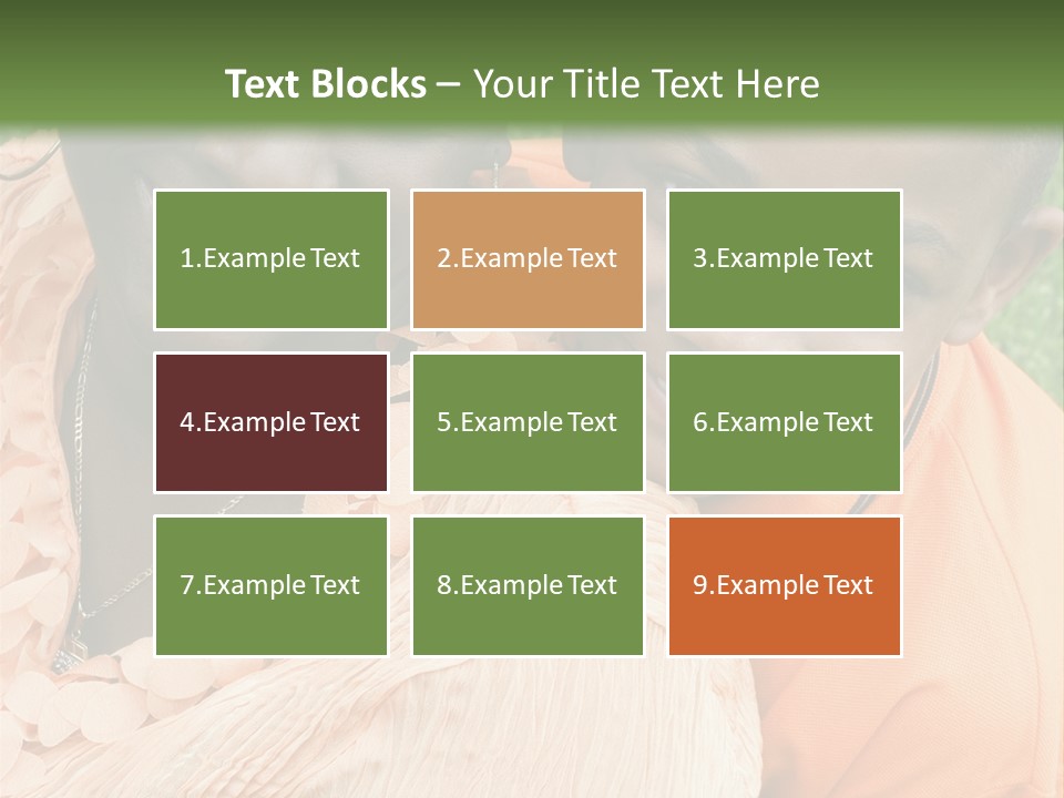 Mother And Son PowerPoint Template