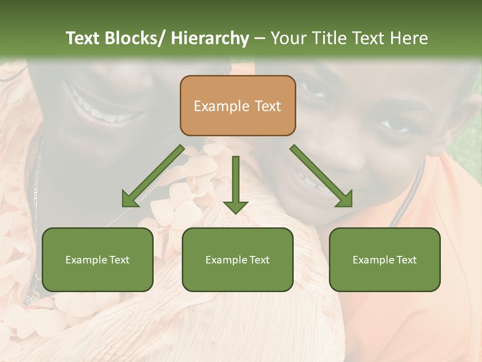 Mother And Son PowerPoint Template