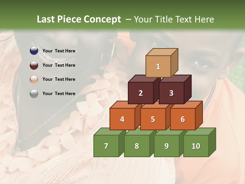 Mother And Son PowerPoint Template