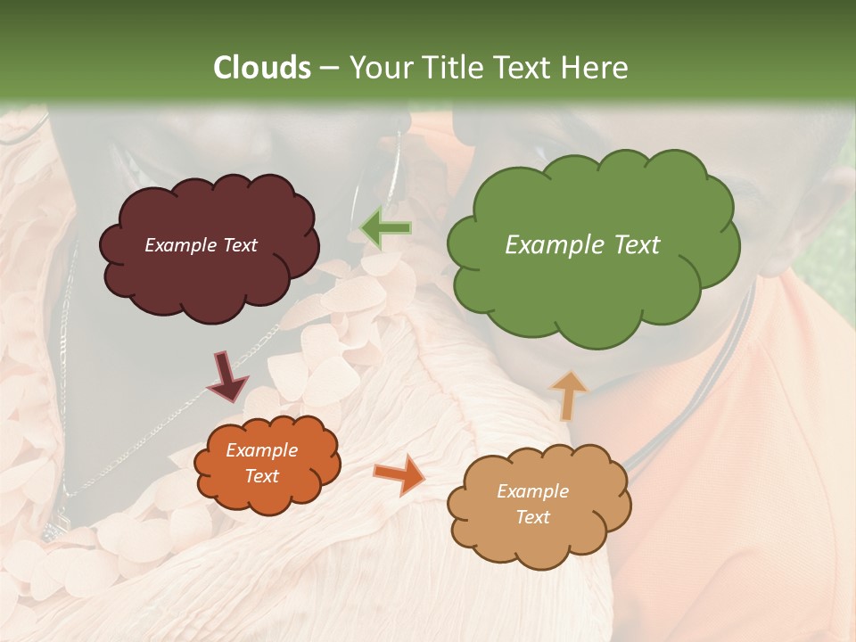 Mother And Son PowerPoint Template