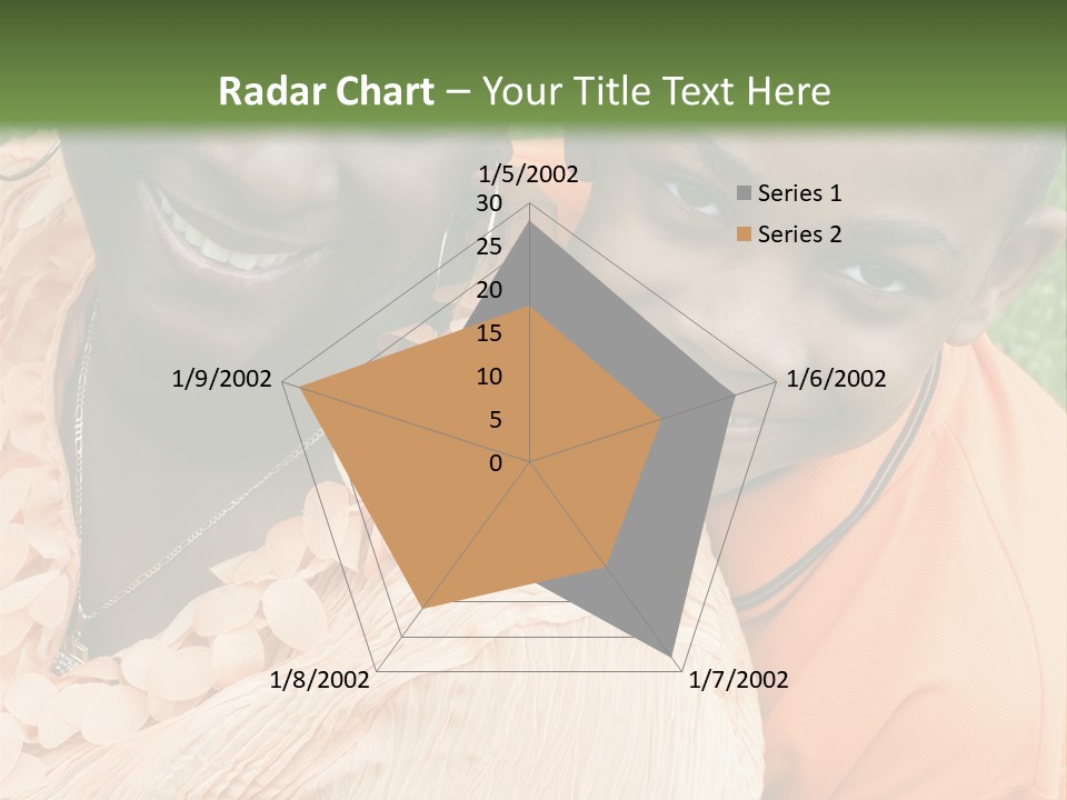 Mother And Son PowerPoint Template