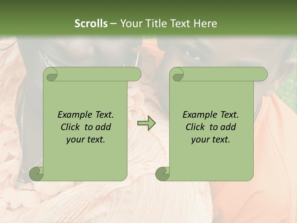 Mother And Son PowerPoint Template