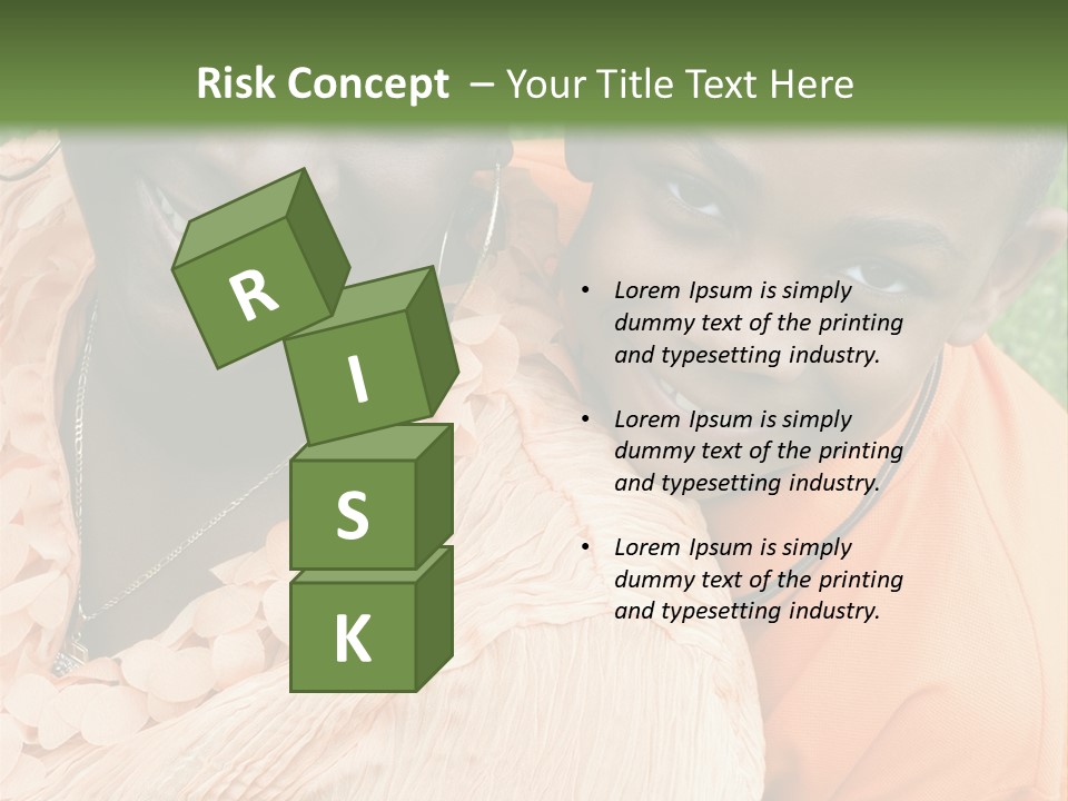 Mother And Son PowerPoint Template