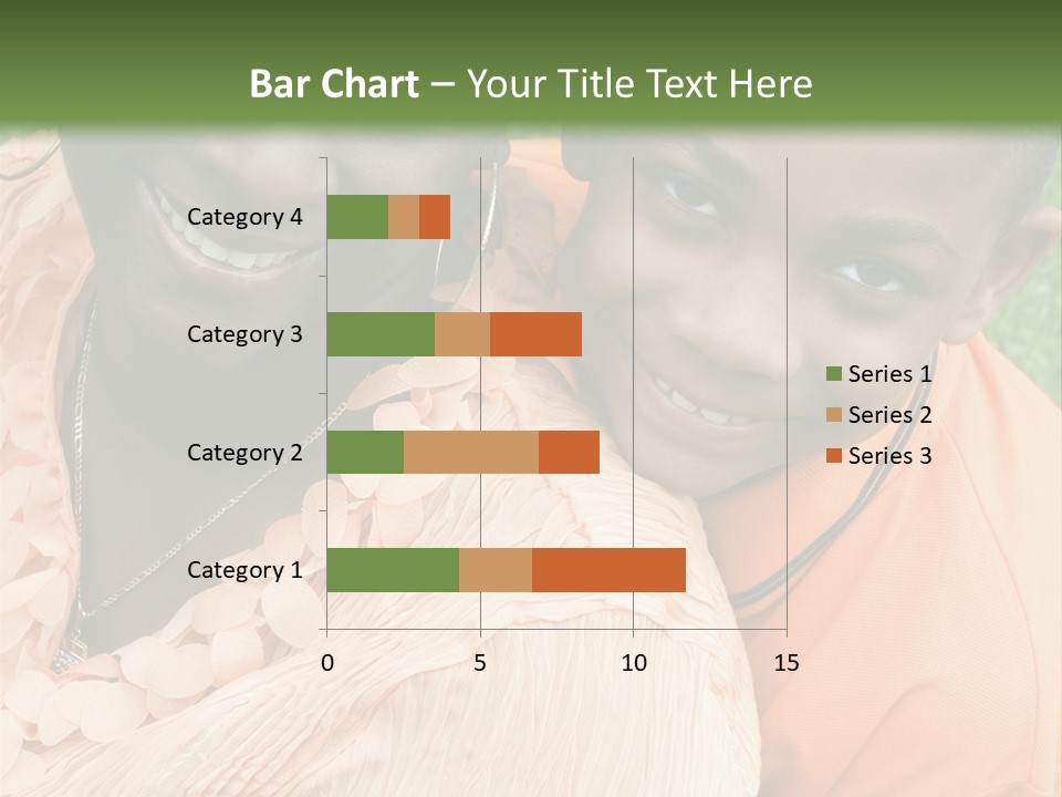 Mother And Son PowerPoint Template