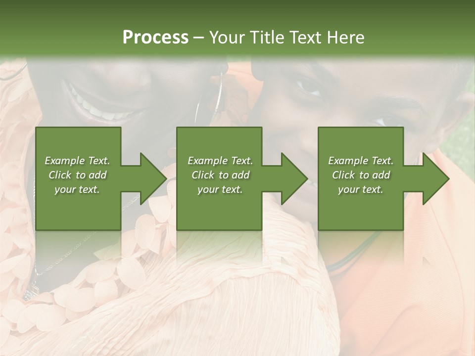 Mother And Son PowerPoint Template