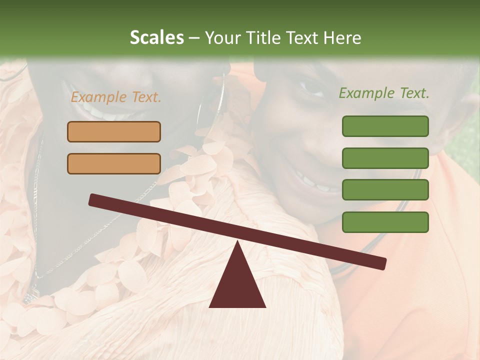 Mother And Son PowerPoint Template