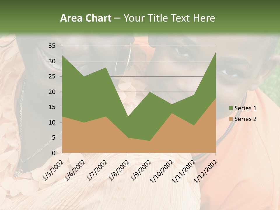 Mother And Son PowerPoint Template