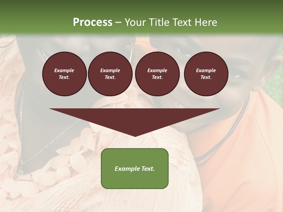 Mother And Son PowerPoint Template