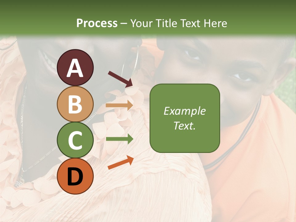 Mother And Son PowerPoint Template