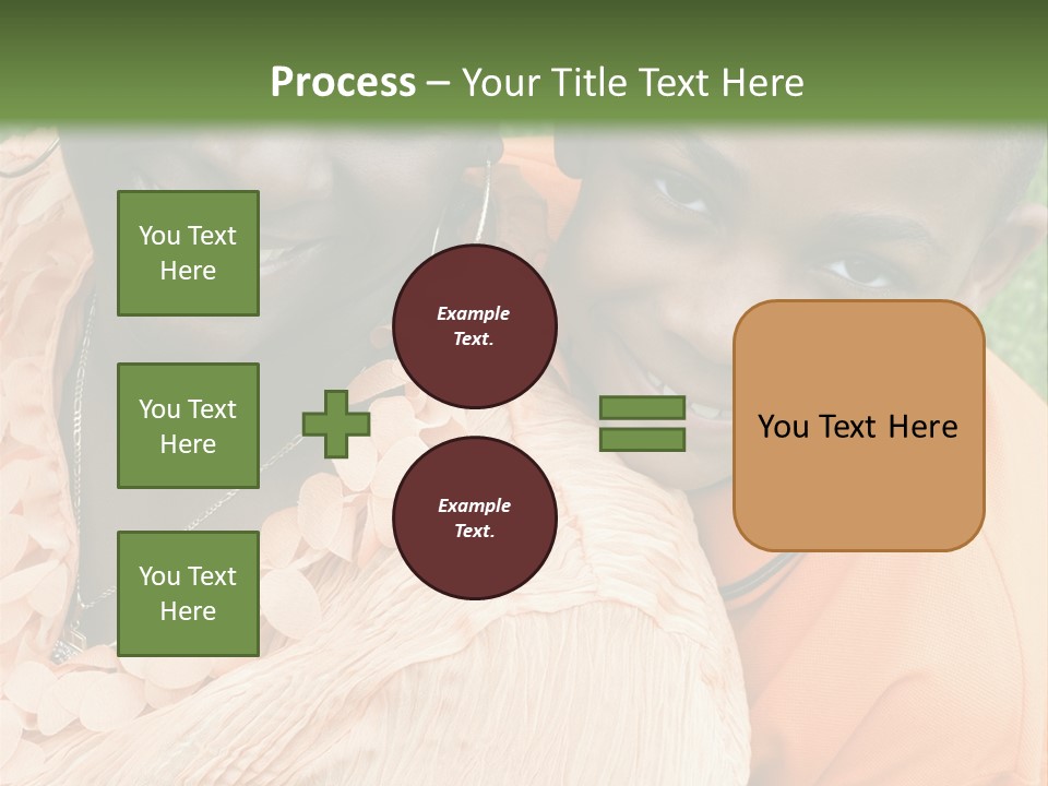 Mother And Son PowerPoint Template