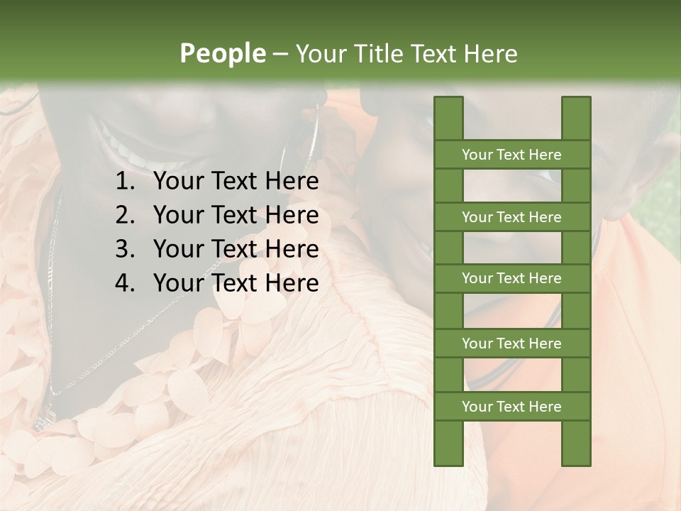 Mother And Son PowerPoint Template