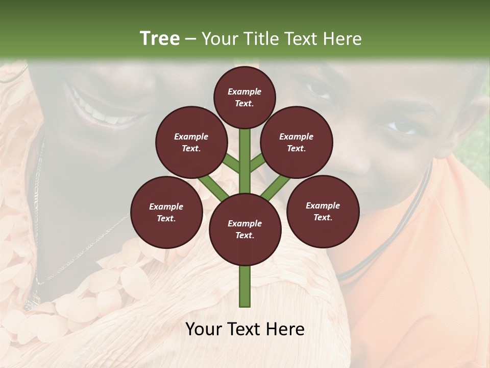 Mother And Son PowerPoint Template