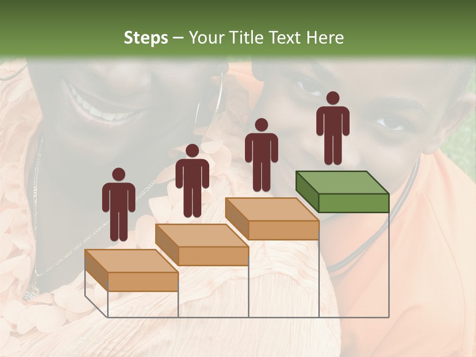 Mother And Son PowerPoint Template