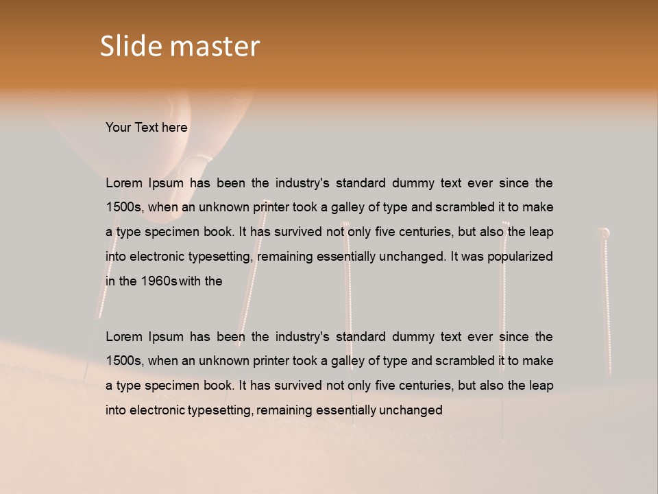 Acupuncture PowerPoint Template