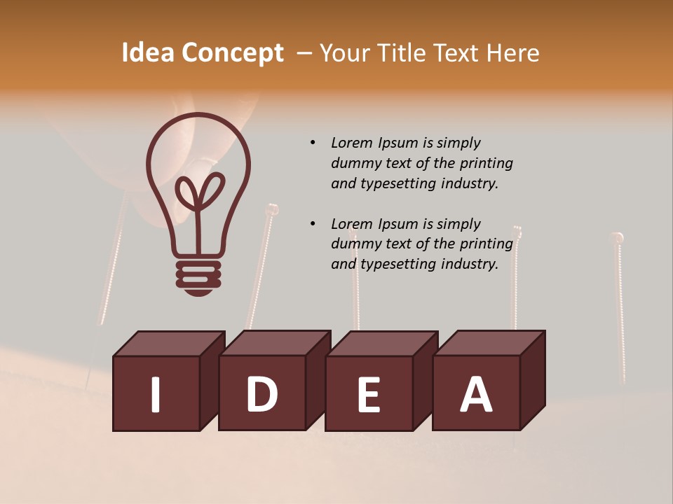 Acupuncture PowerPoint Template