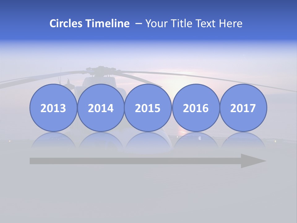 Helicopter Chopper Aircraft Plane Flight Helipad Helideck PowerPoint Template