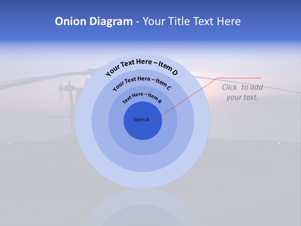 Helicopter Chopper Aircraft Plane Flight Helipad Helideck PowerPoint Template