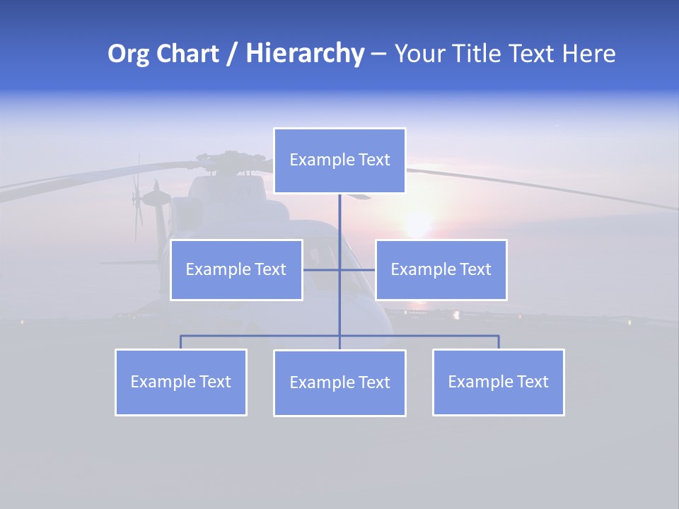 Helicopter Chopper Aircraft Plane Flight Helipad Helideck PowerPoint Template