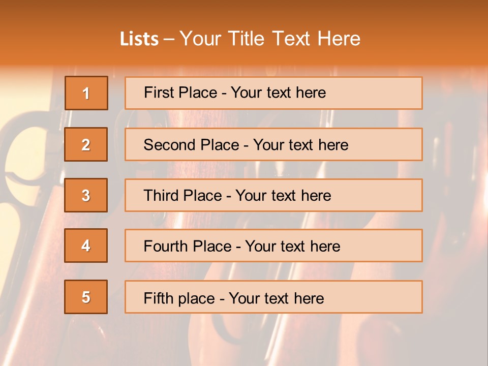 Rifles PowerPoint Template