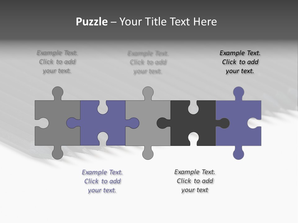 Black Pencils On White Background PowerPoint Template