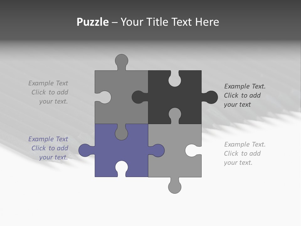 Black Pencils On White Background PowerPoint Template