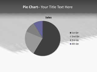 Black Pencils On White Background PowerPoint Template