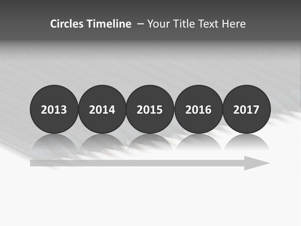 Black Pencils On White Background PowerPoint Template