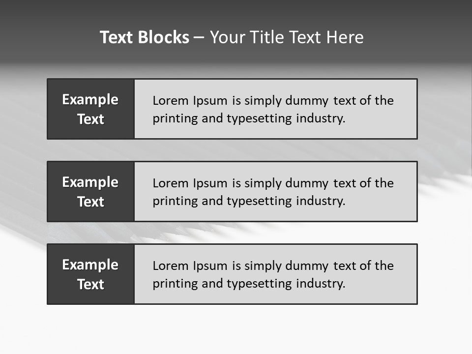 Black Pencils On White Background PowerPoint Template