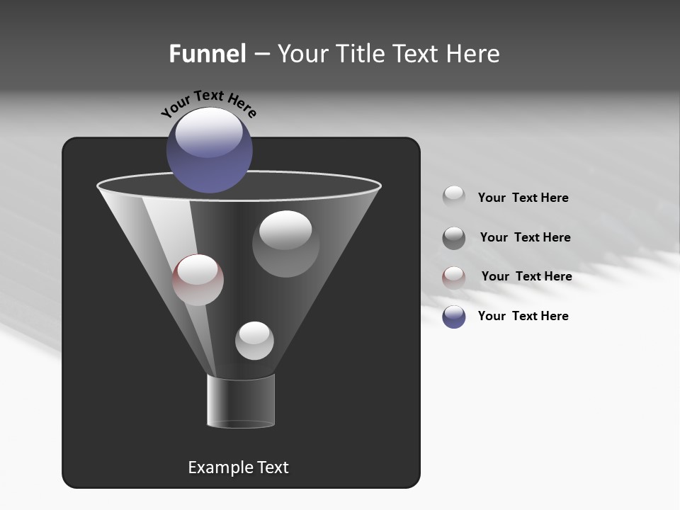 Black Pencils On White Background PowerPoint Template
