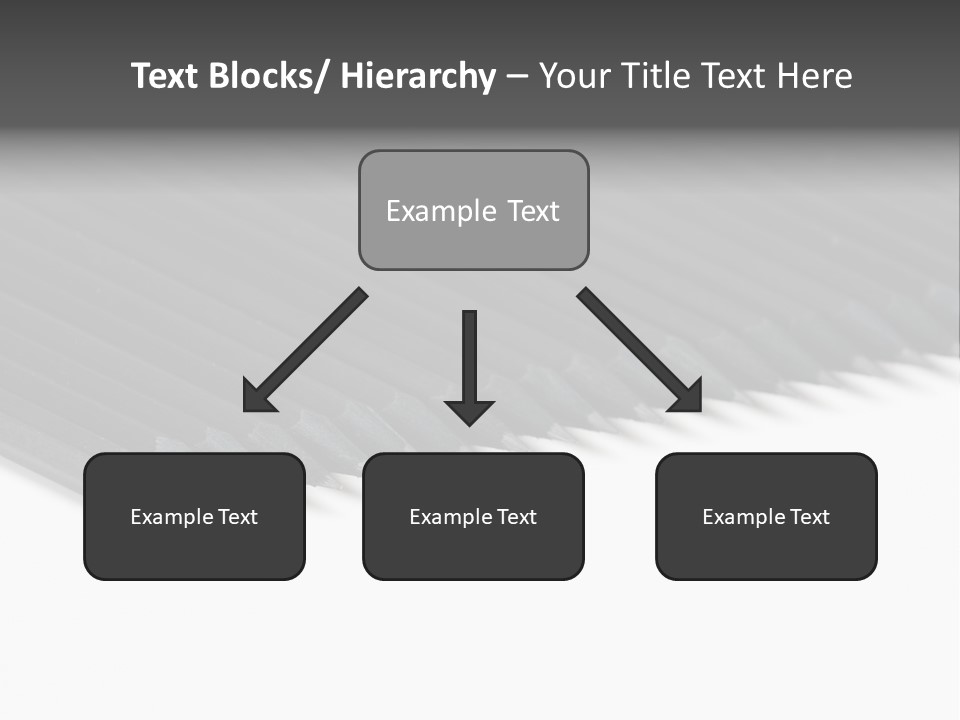 Black Pencils On White Background PowerPoint Template