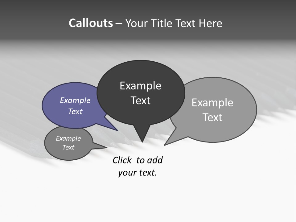Black Pencils On White Background PowerPoint Template