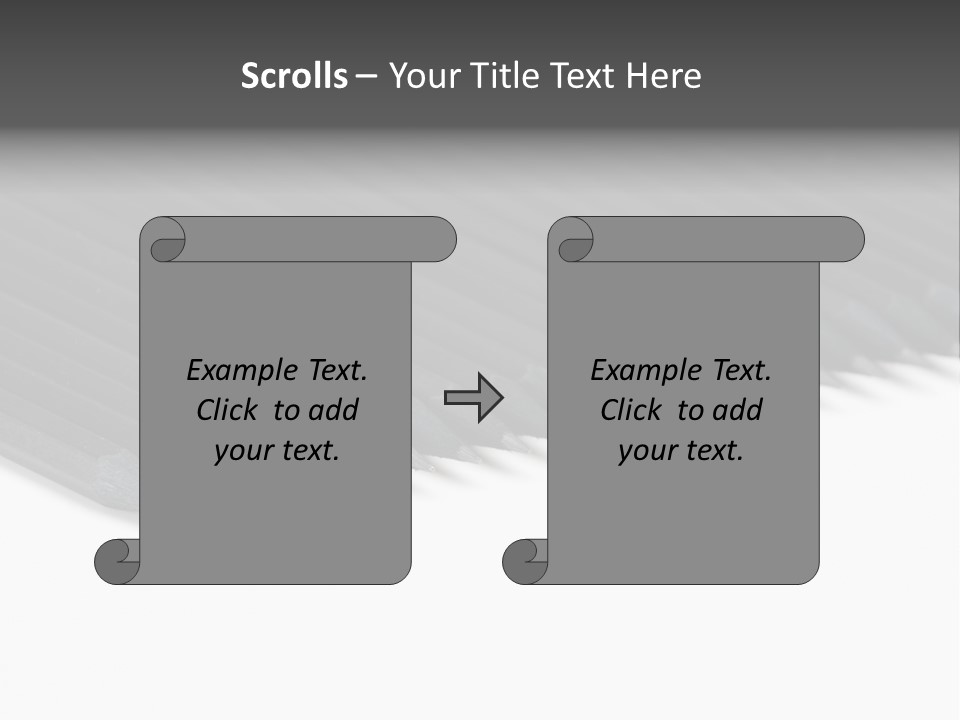 Black Pencils On White Background PowerPoint Template