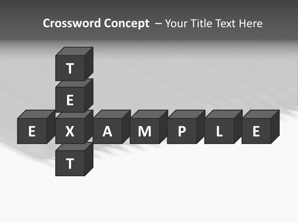 Black Pencils On White Background PowerPoint Template
