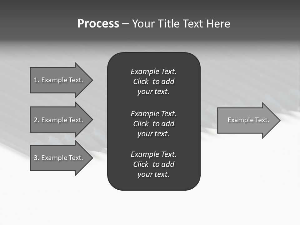 Black Pencils On White Background PowerPoint Template