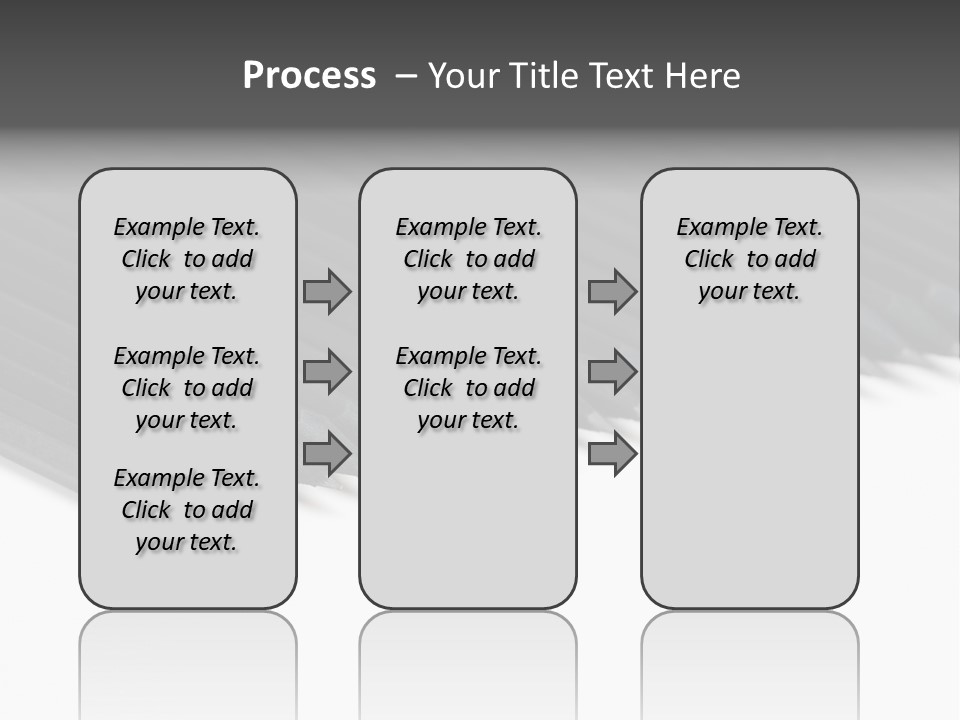 Black Pencils On White Background PowerPoint Template