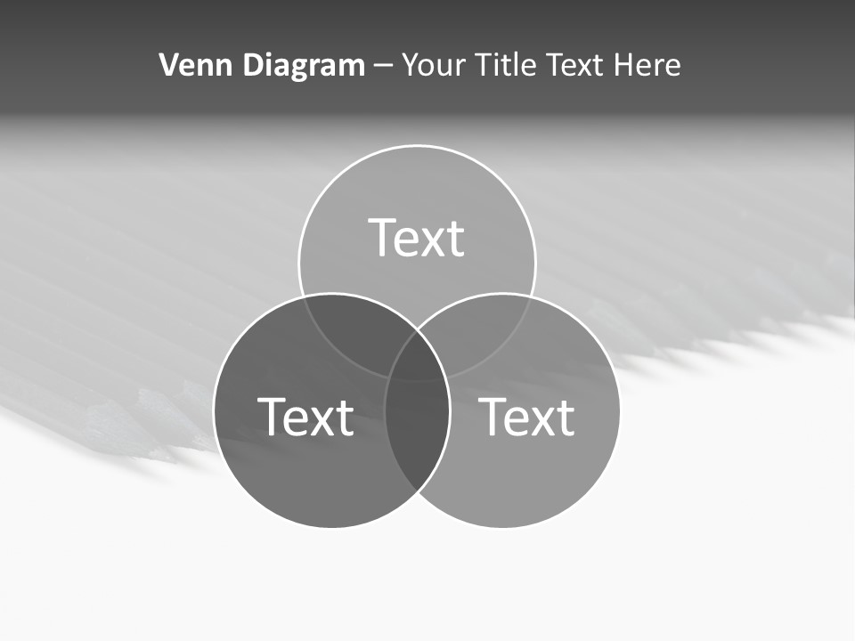 Black Pencils On White Background PowerPoint Template