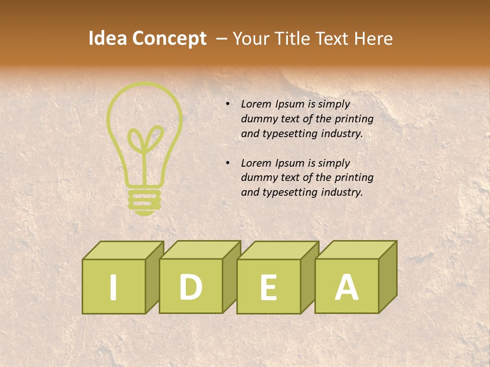 Old Cardboard PowerPoint Template