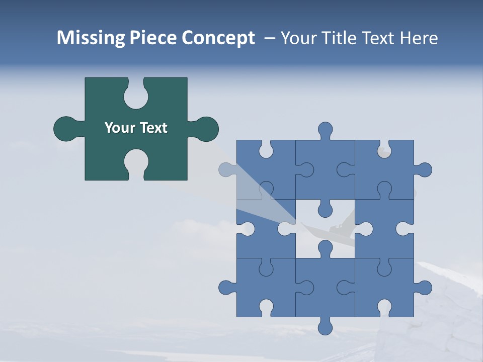 A Man On A Snowboard Jumping Over A Cliff PowerPoint Template