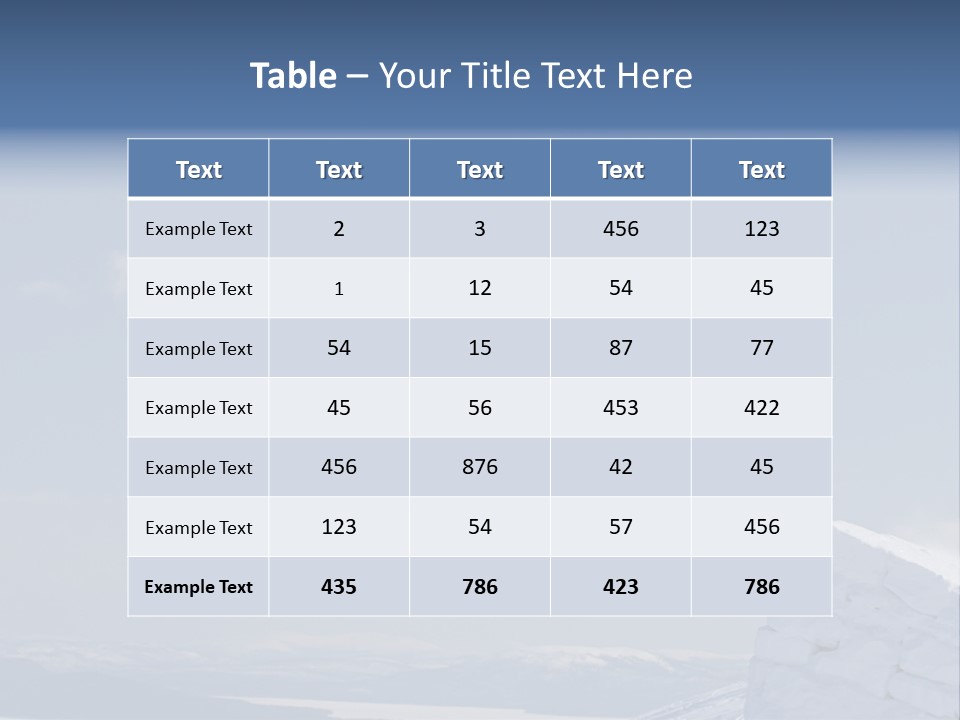 A Man On A Snowboard Jumping Over A Cliff PowerPoint Template