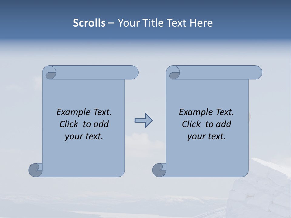 A Man On A Snowboard Jumping Over A Cliff PowerPoint Template