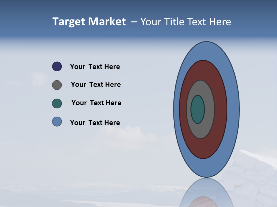 A Man On A Snowboard Jumping Over A Cliff PowerPoint Template