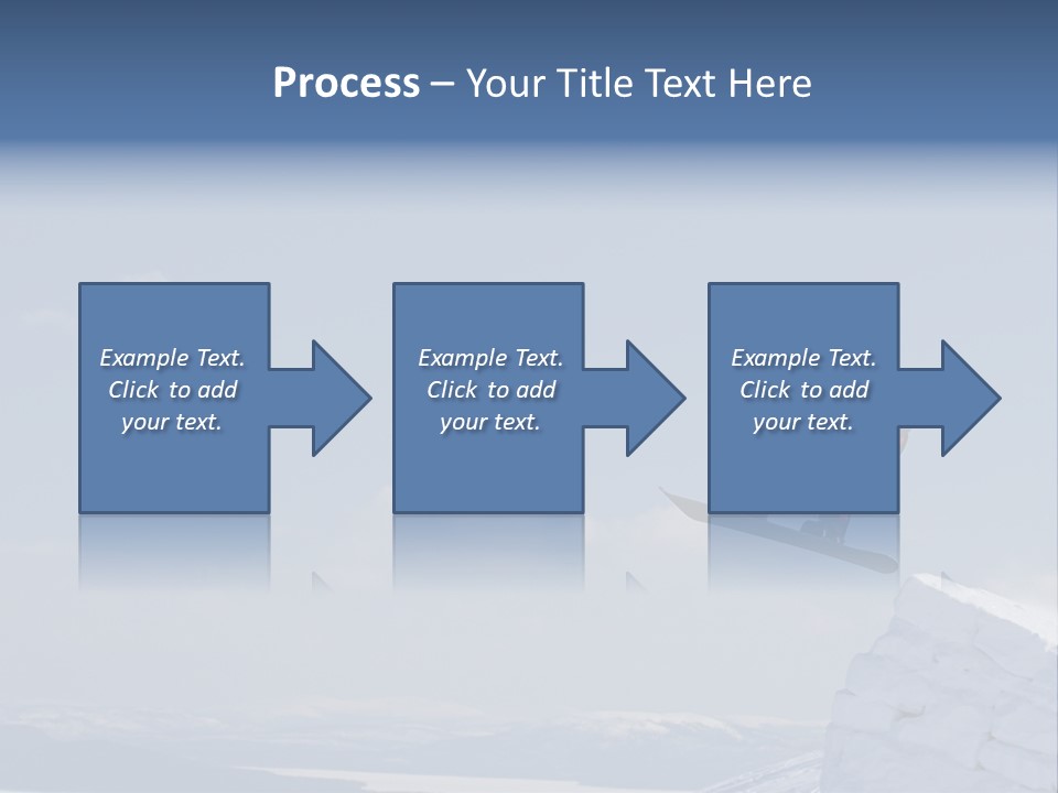 A Man On A Snowboard Jumping Over A Cliff PowerPoint Template