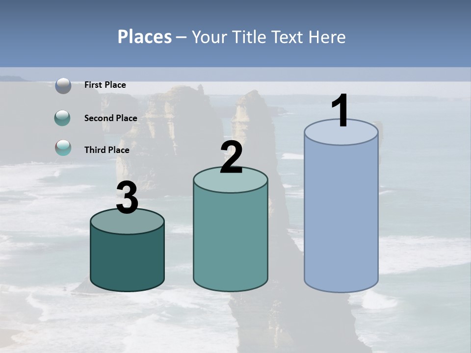 The Apostles, Victoria Australia PowerPoint Template