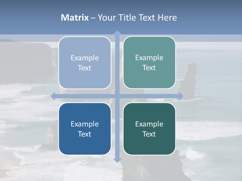 The Apostles, Victoria Australia PowerPoint Template