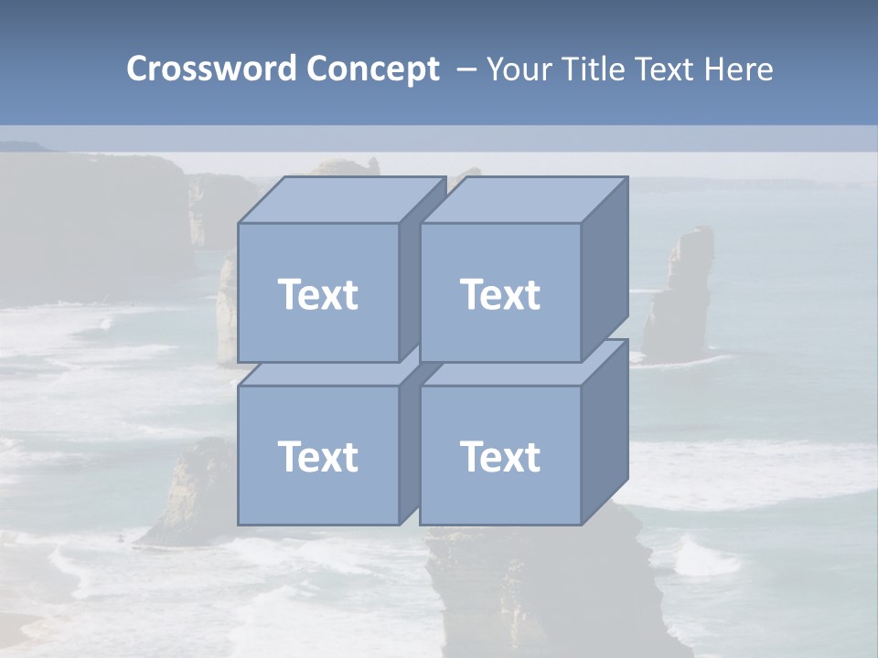 The Apostles, Victoria Australia PowerPoint Template