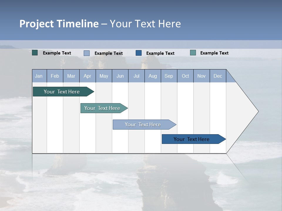 The Apostles, Victoria Australia PowerPoint Template