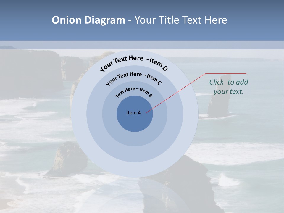 The Apostles, Victoria Australia PowerPoint Template