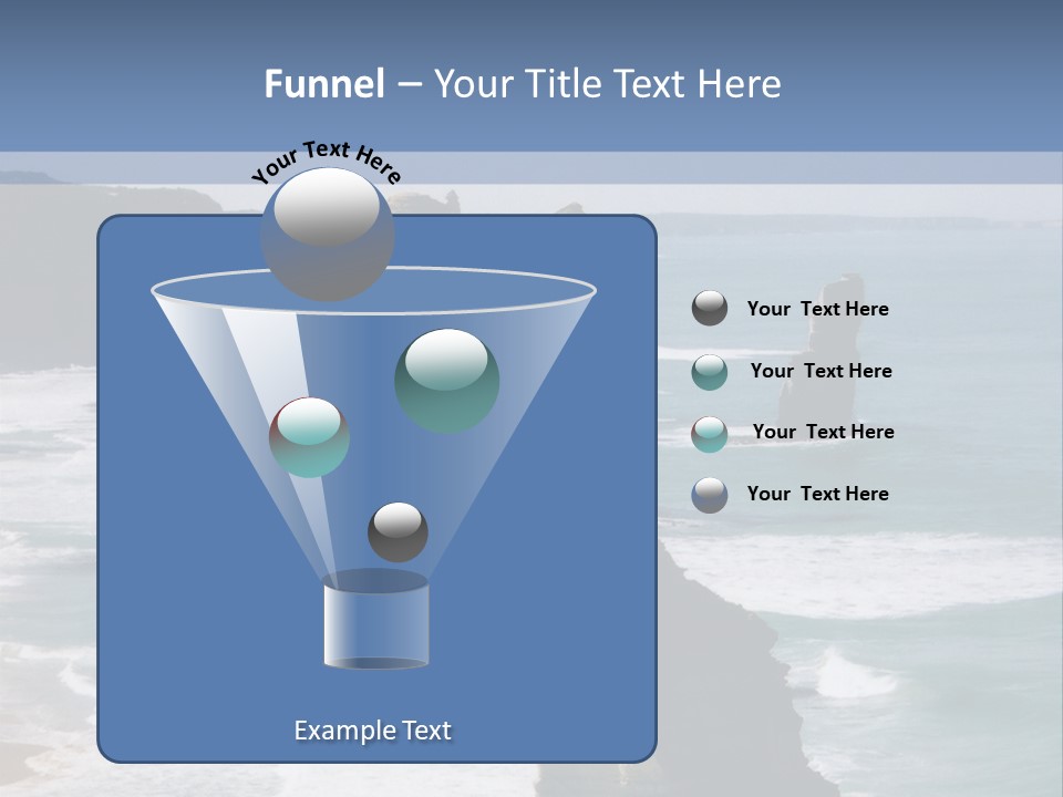 The Apostles, Victoria Australia PowerPoint Template